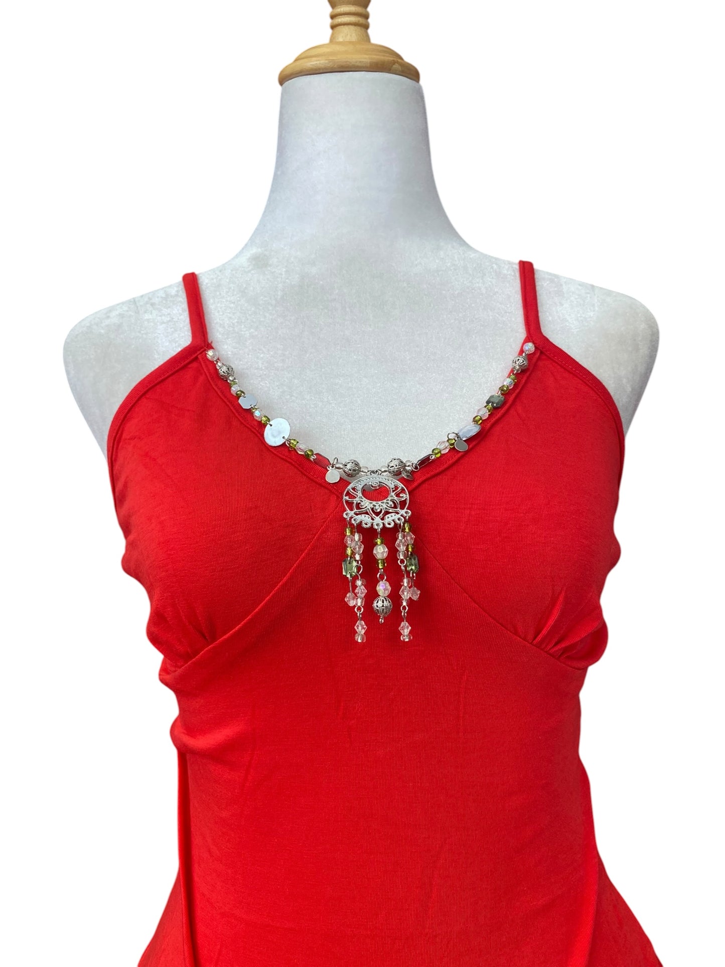 Red y2k top