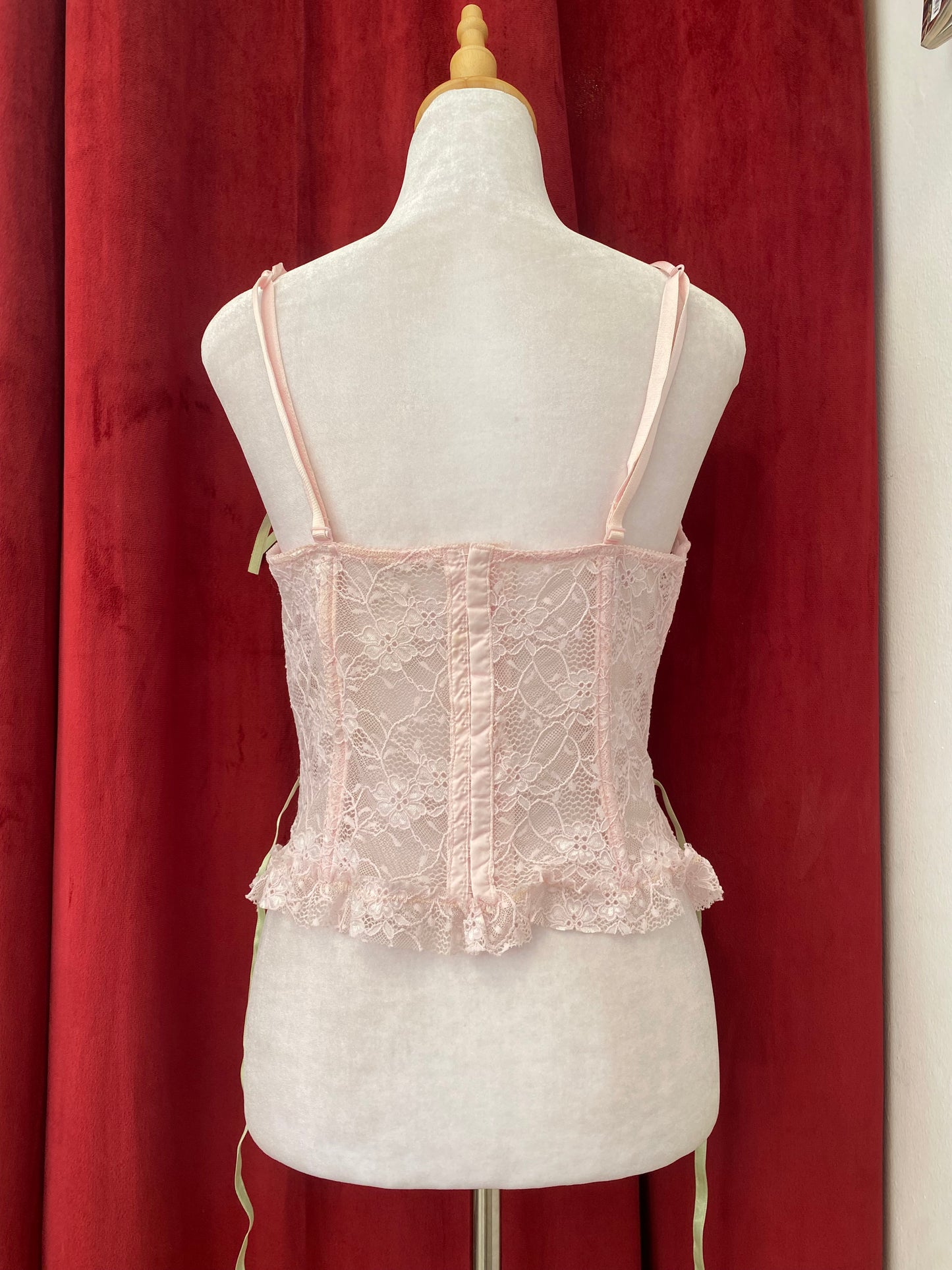 Blush Versailles couture corset