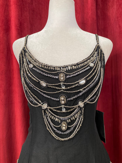 The Maharani Noir Silk Camisole