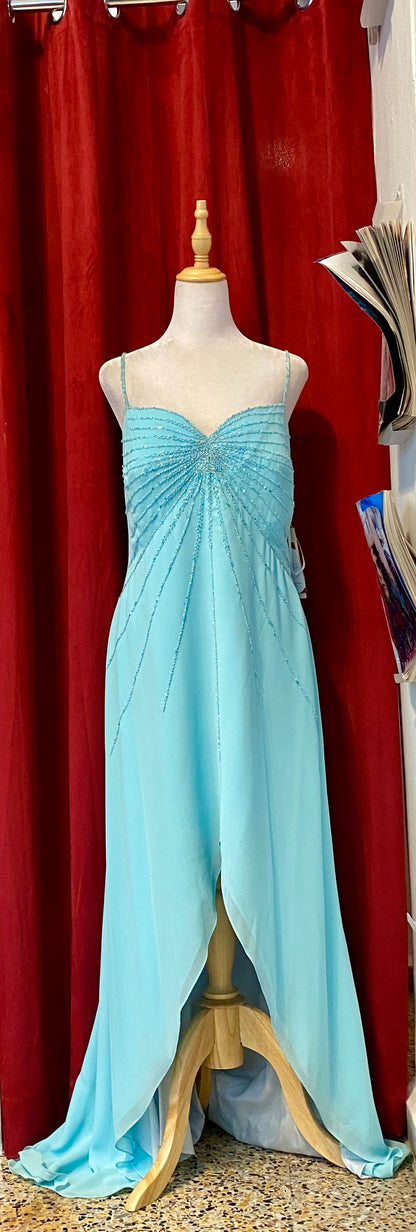 Light blue sequin gown 🩵