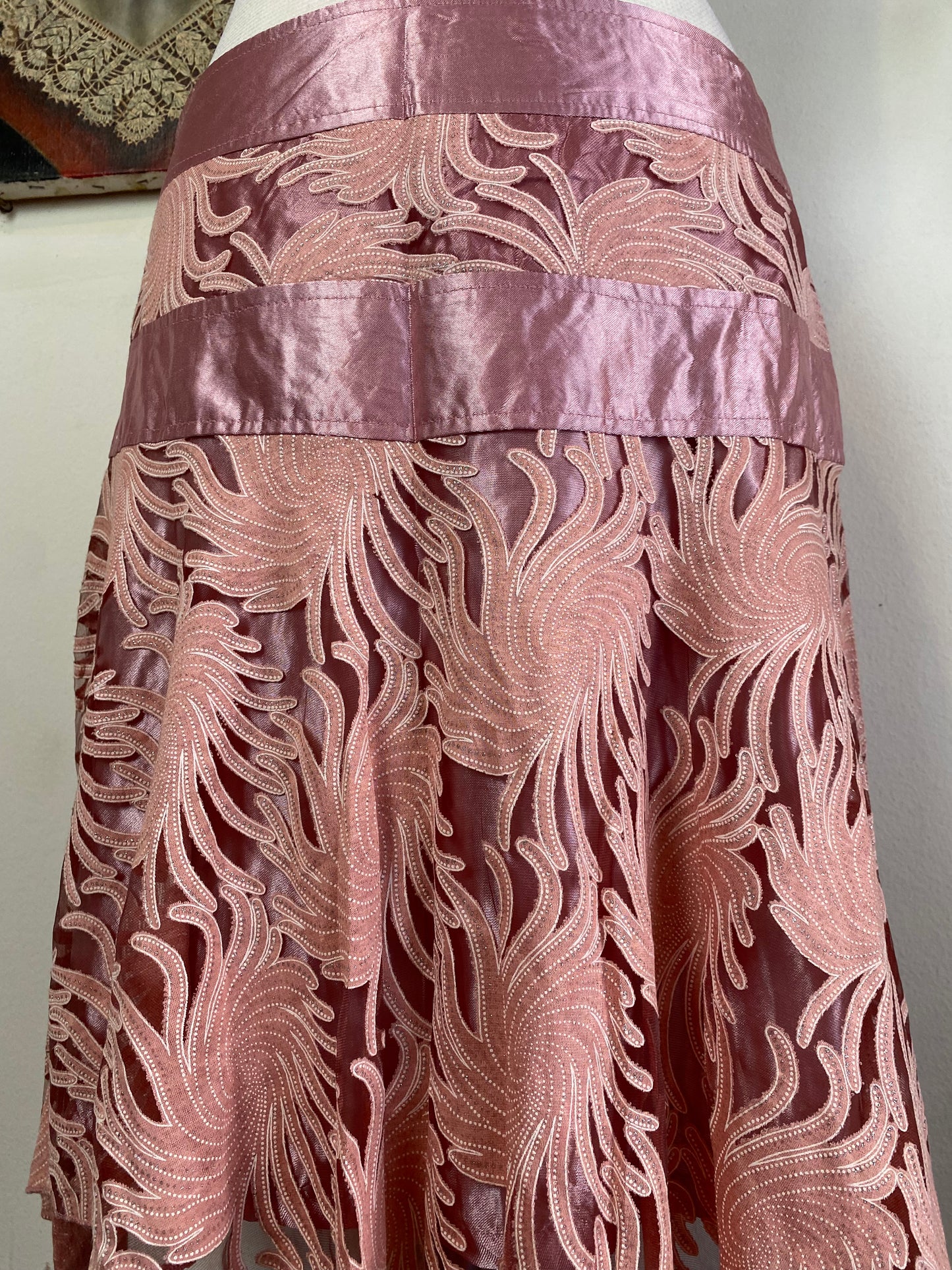Brand new y2k dusty pink skirt
