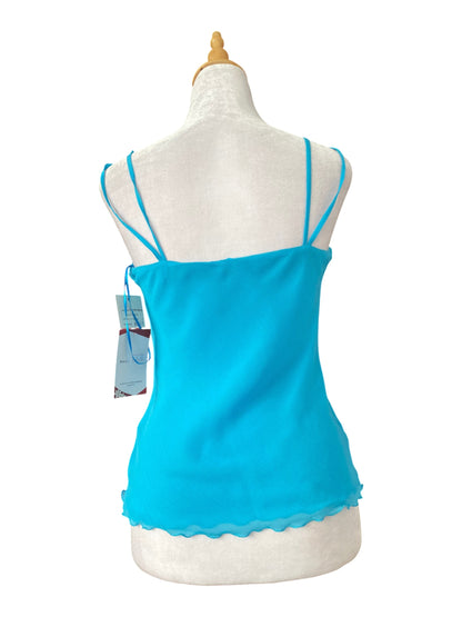 Baby blue ethereal summer top🌊