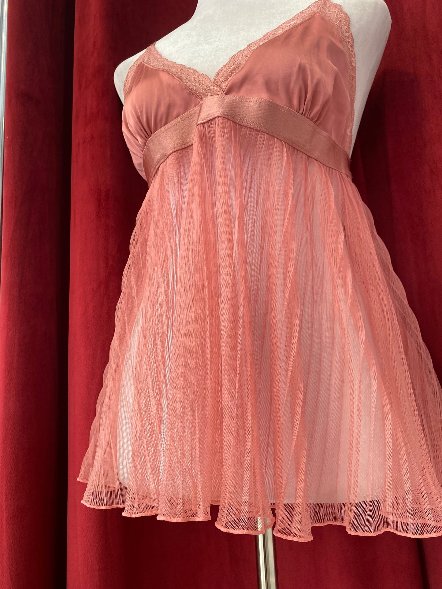 Dusty pink fairy cami top 🌸