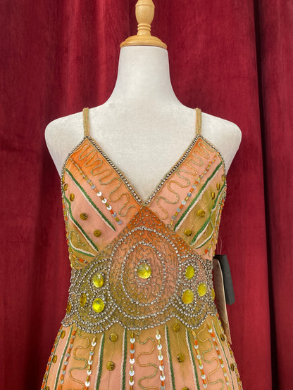 Golden Eden Embellished gown
