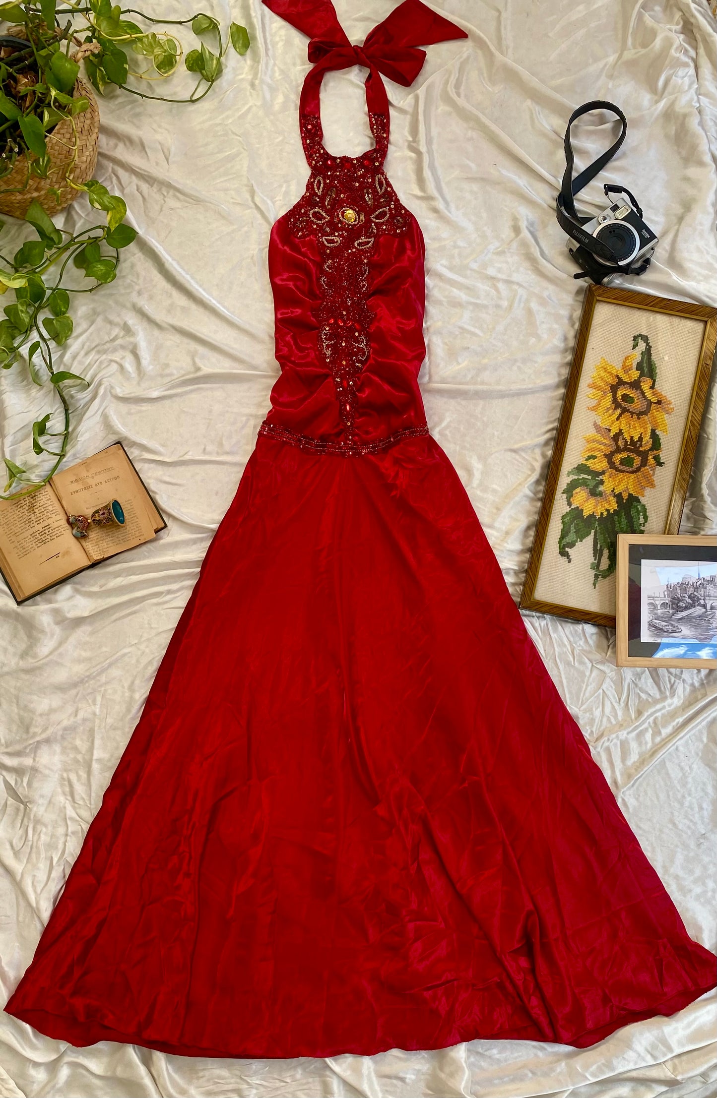 The “ fire “ dress