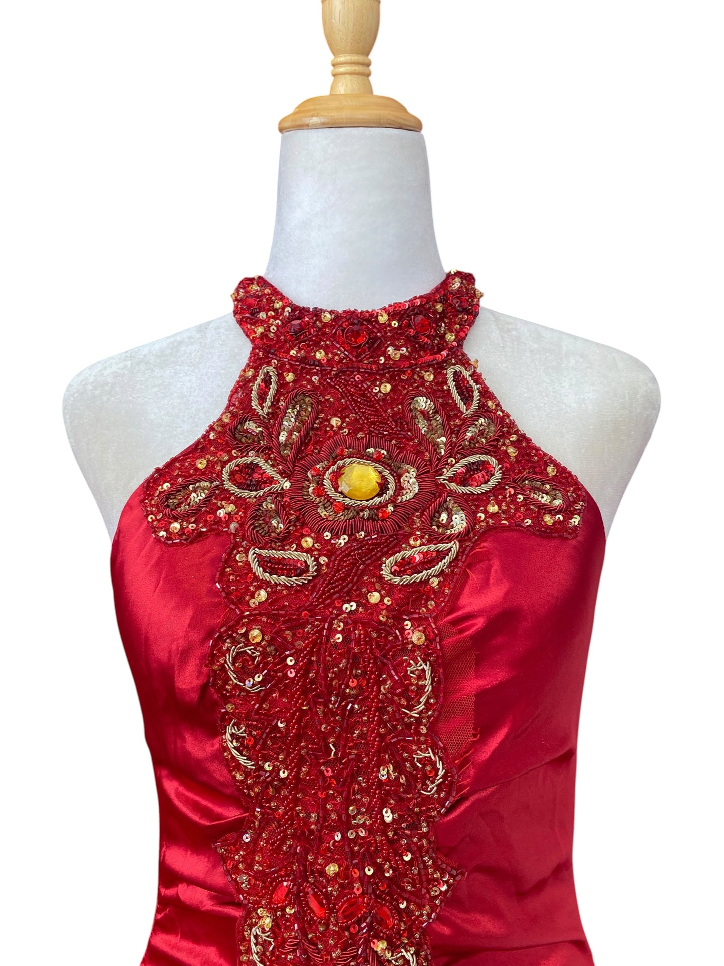 The “ fire “ dress