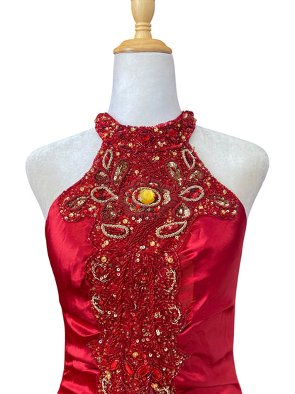The “ fire “ dress