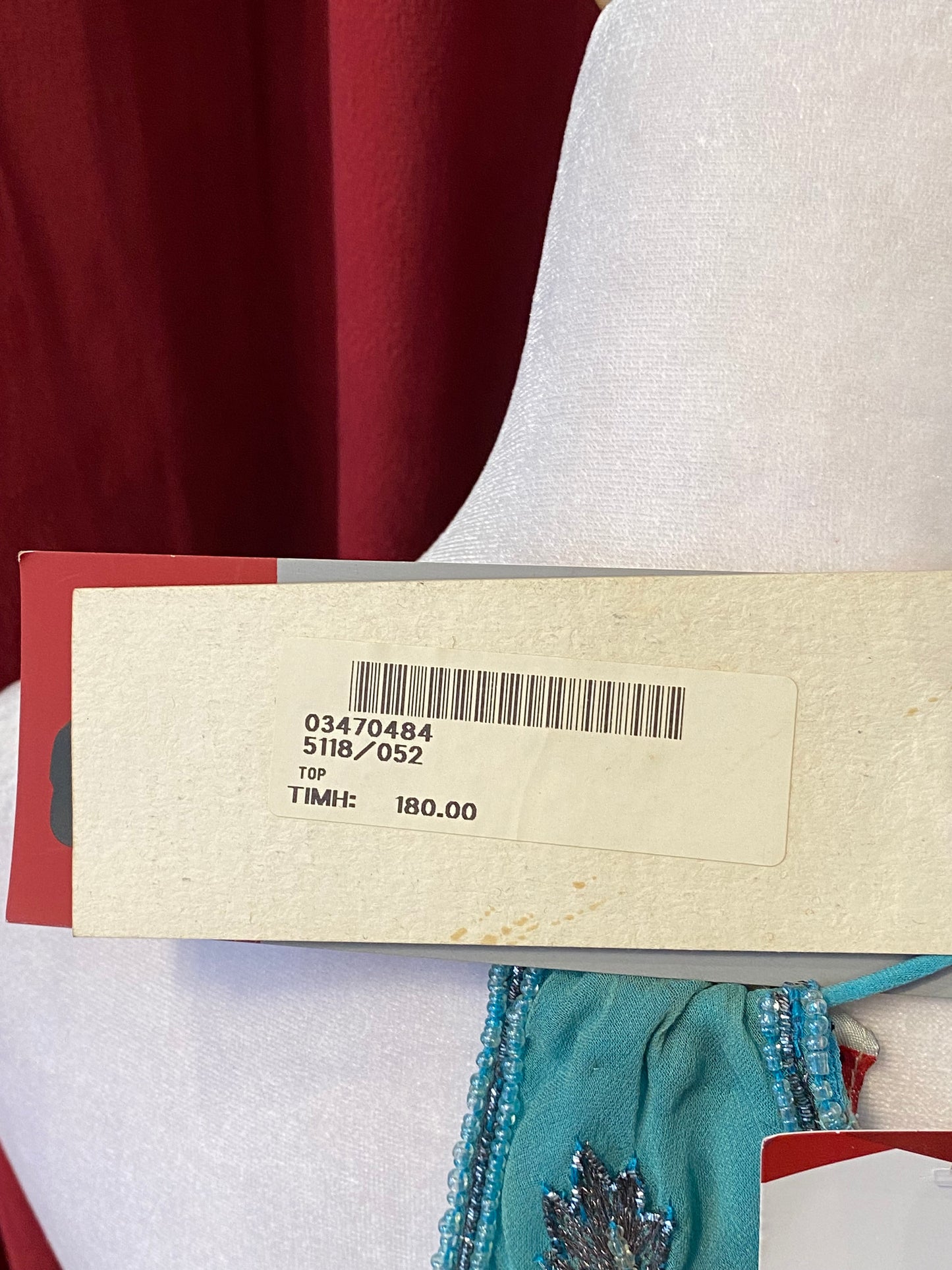 100% silk brand new aftershock blue summer top 💙