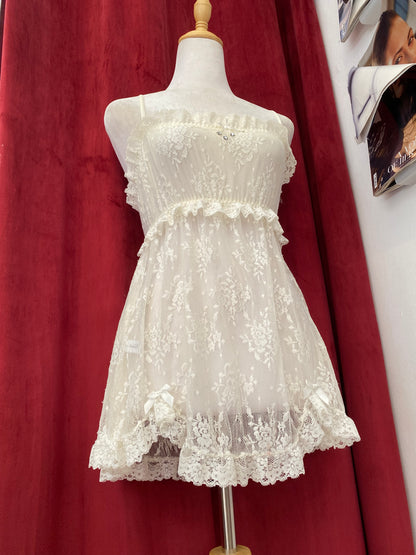 White lace top
