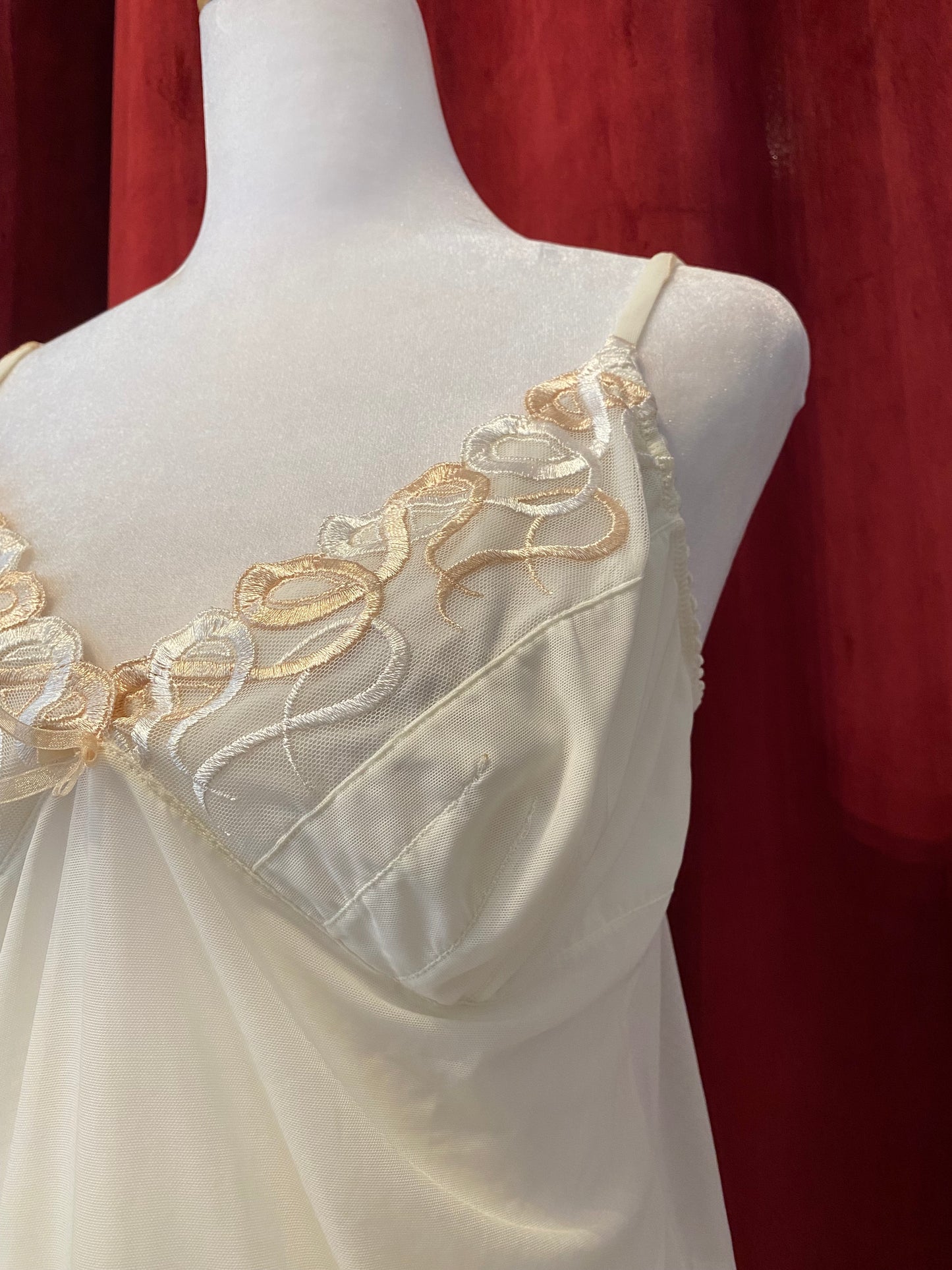 Brand new white see through cami top