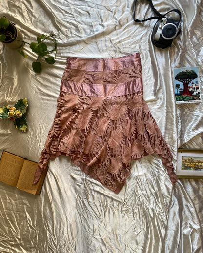 Brand new y2k dusty pink skirt