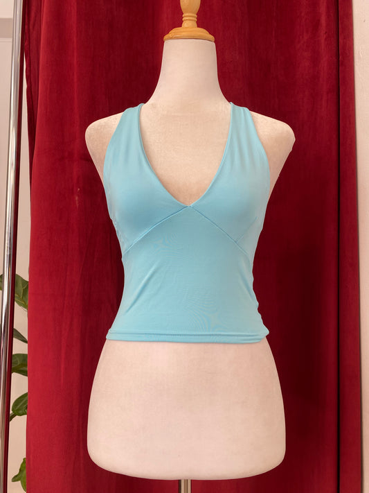 Light blue y2k top