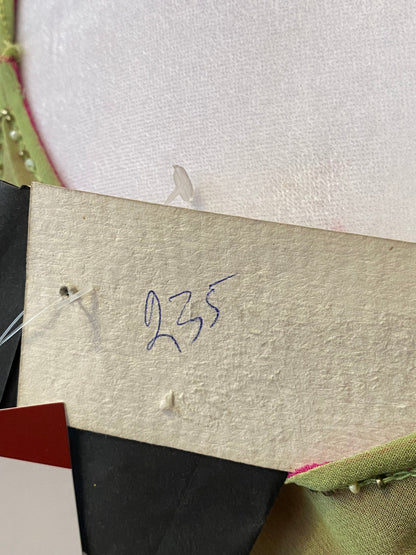 100% silk brand new 2 coloured handbeaded top 💐