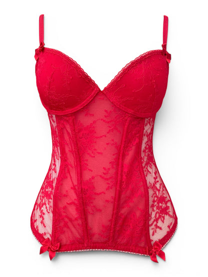 The ultimate red corset