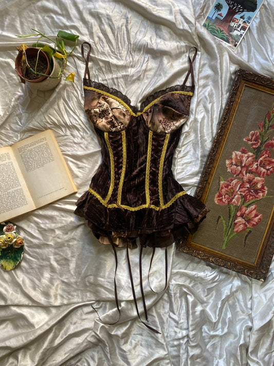 The Gilded Rose Corset