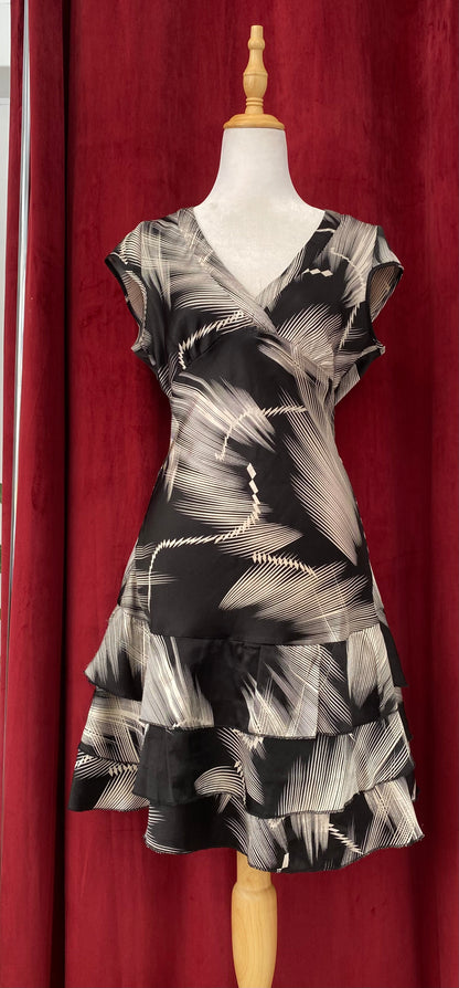 Satin summer dress