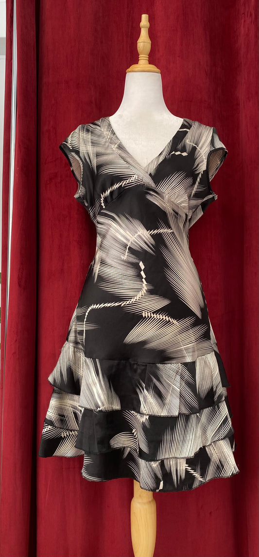 Satin summer dress