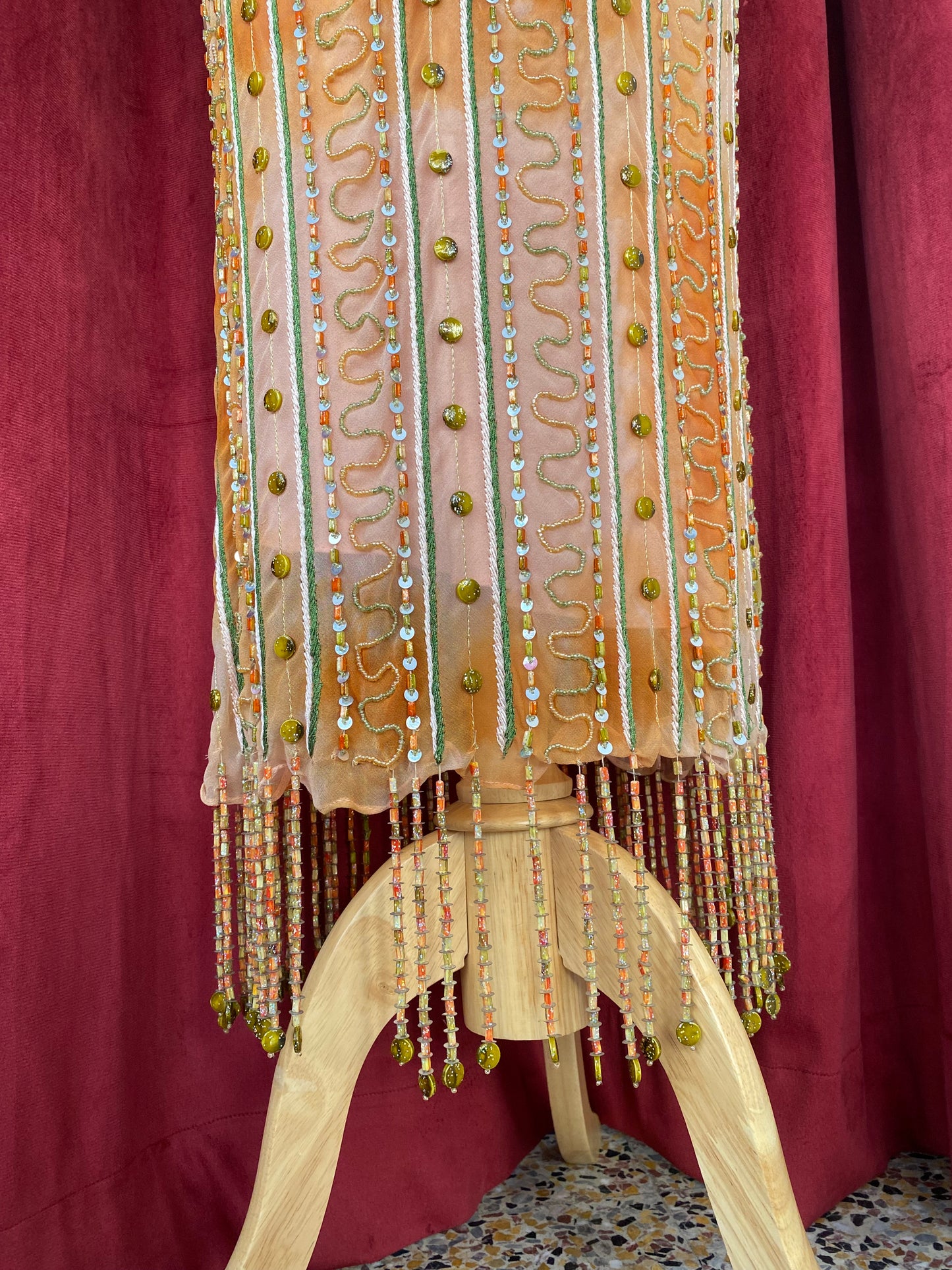Golden Eden Embellished gown