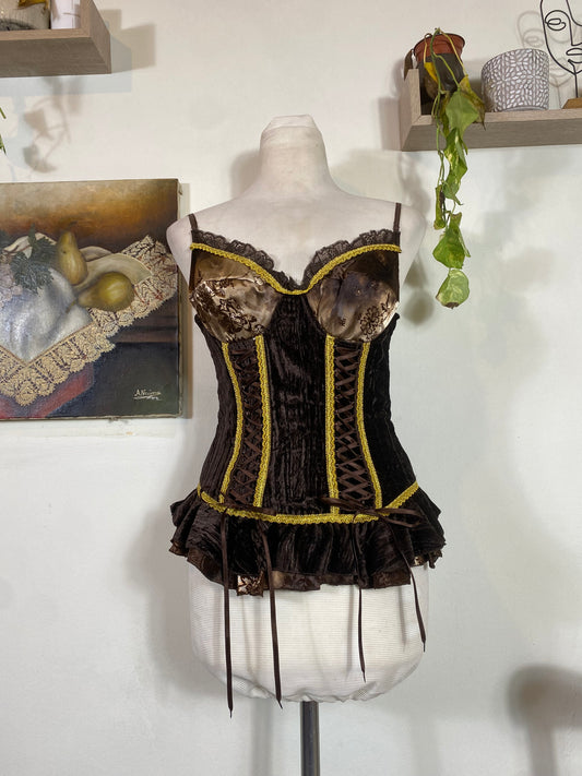 The Gilded Rose Corset