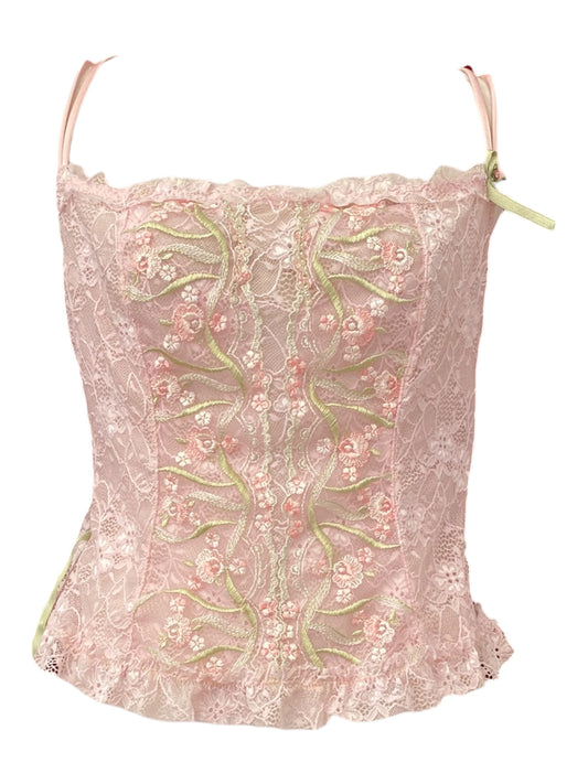 Blush Versailles couture corset