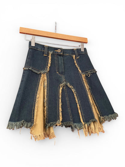Pleated mini skirt 🦋