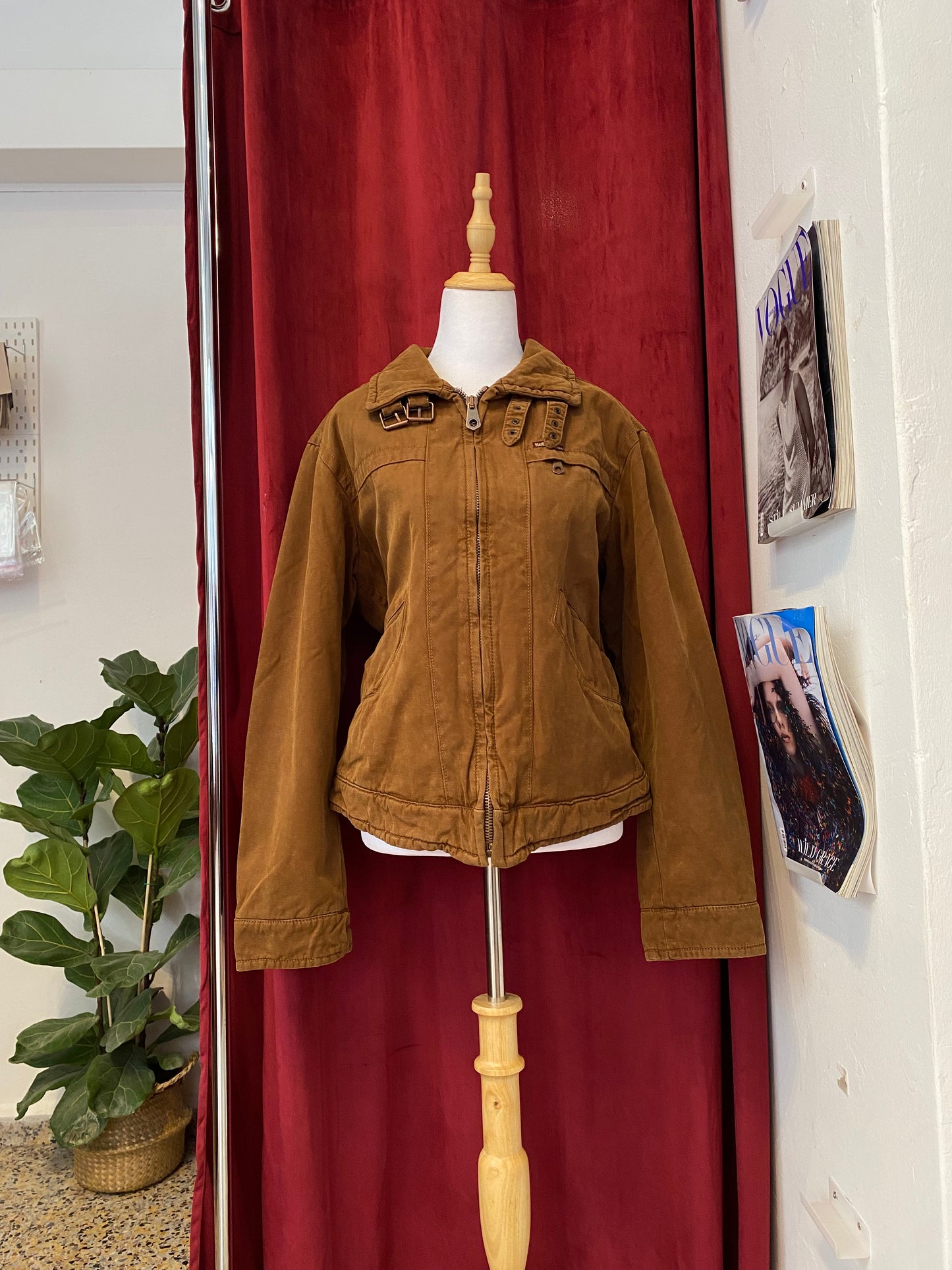 Marlboro Classics 100% cotton brown jacket