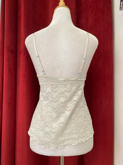 Ivory grace lace bustier