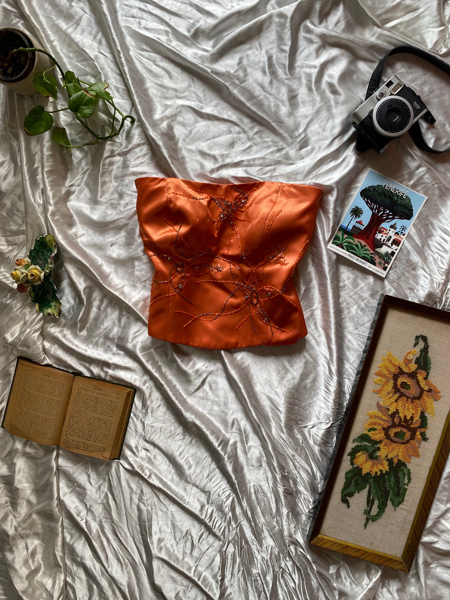 Brand new orange sunset set