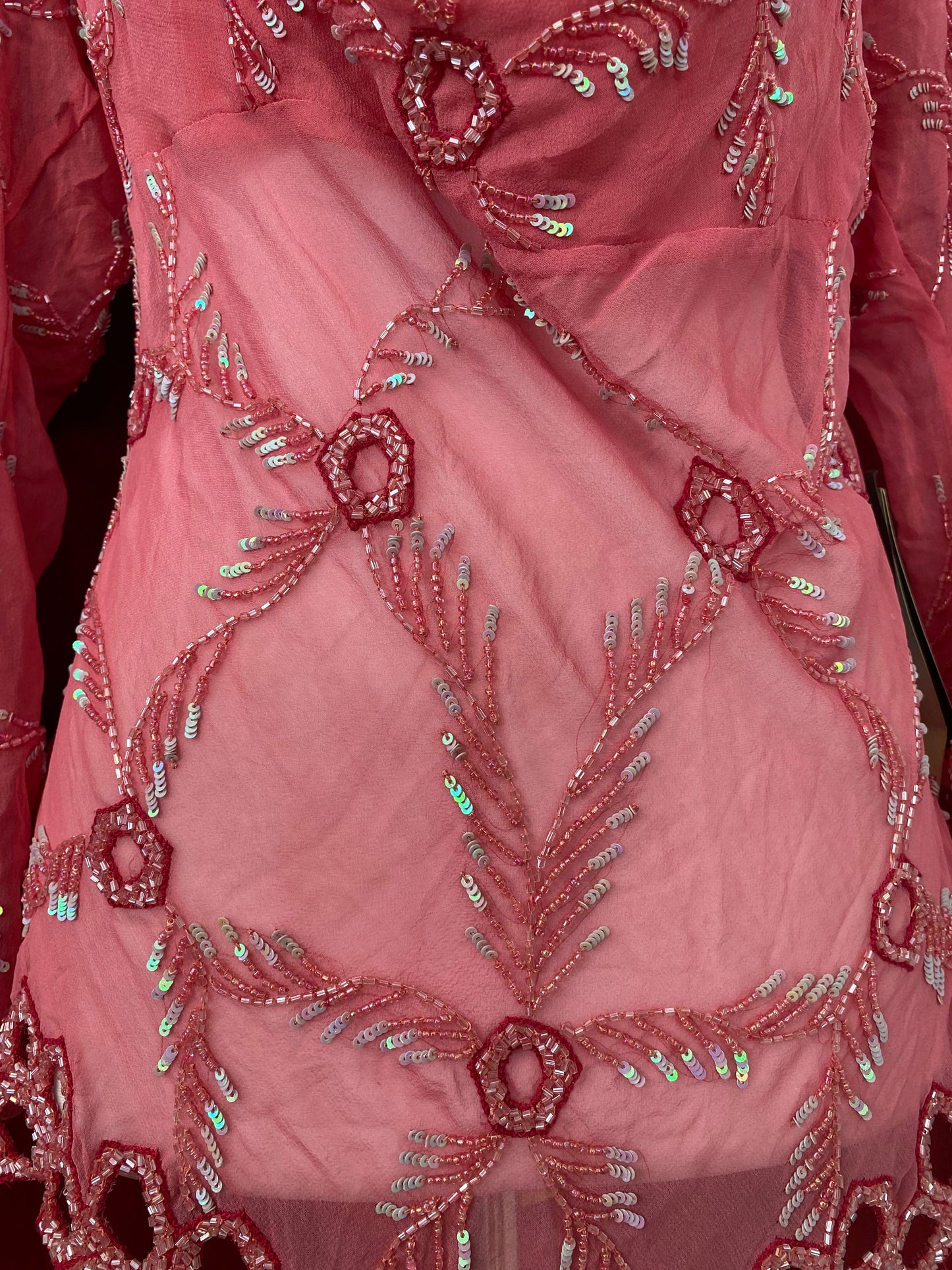 100% silk deadstock dreamy blouse