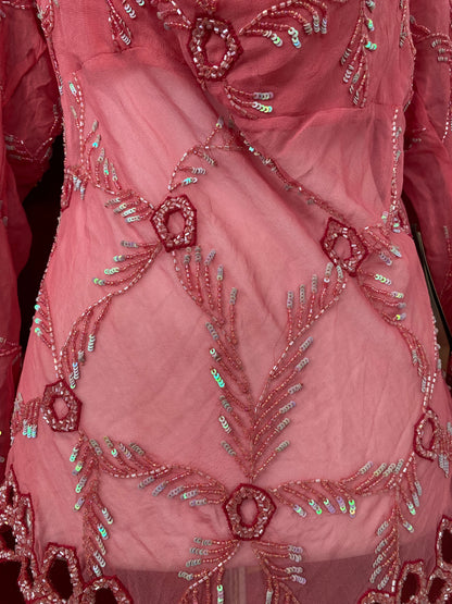 100% silk deadstock dreamy blouse