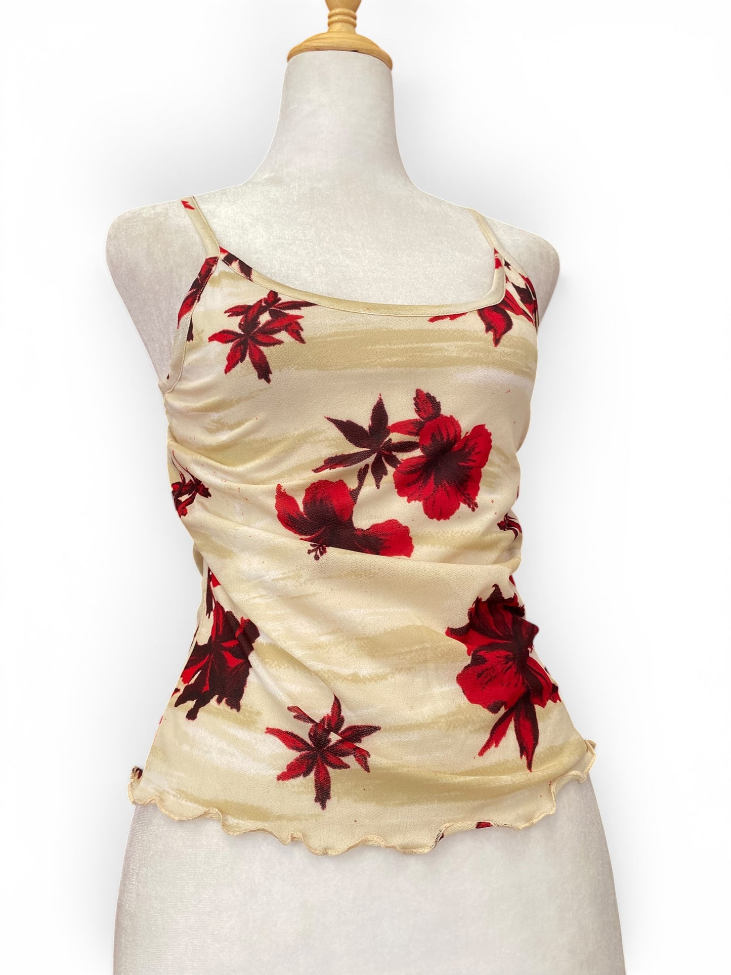 Floral tank top 💐