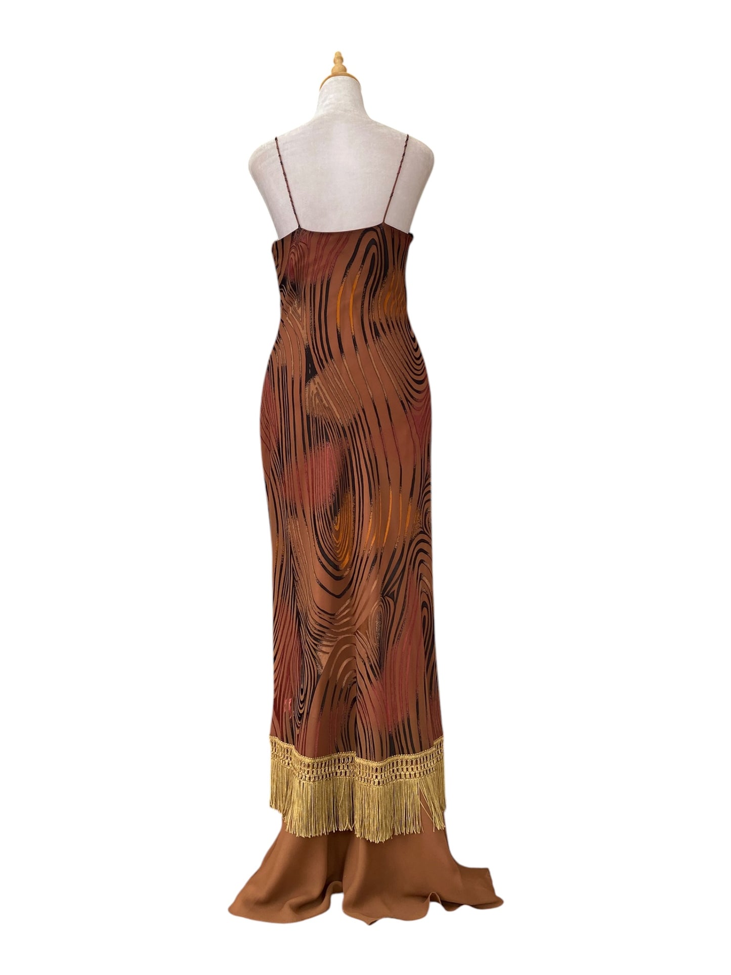 The “ Ophelia “ dress in brown