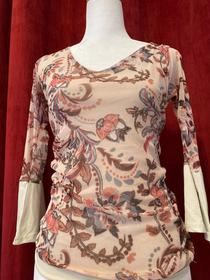 Pink Y2K multicoloured top