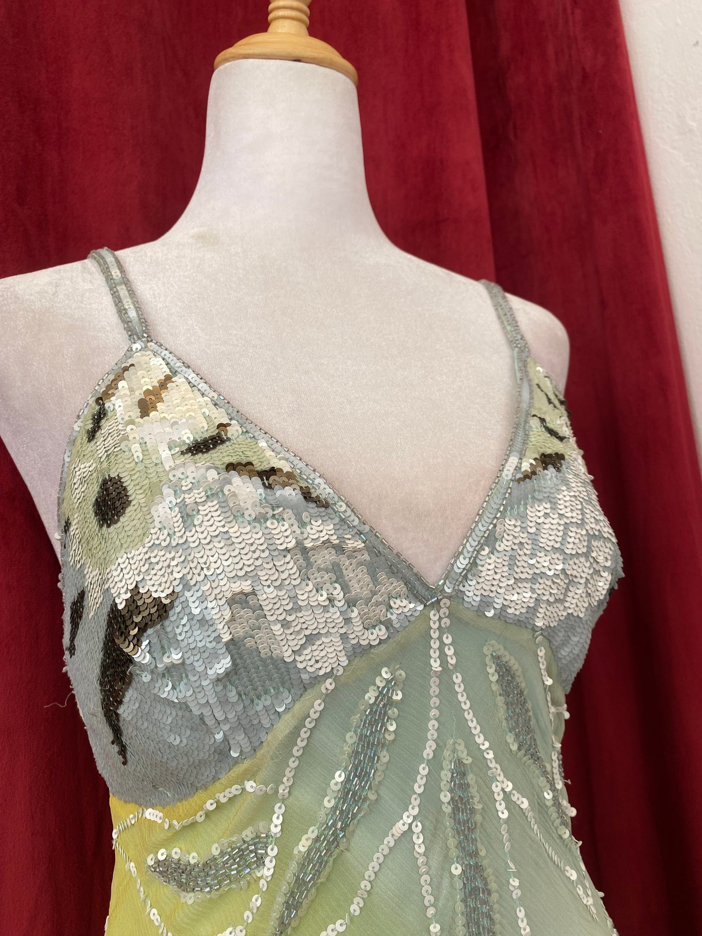 100% silk ethereal ombré gown ✨