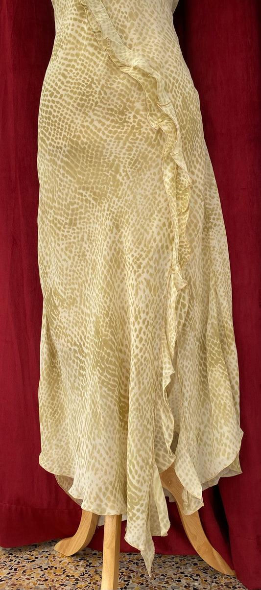 Ruffled ethereal dress