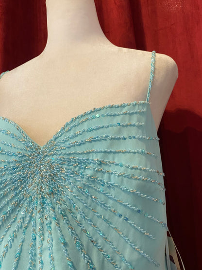 Light blue sequin gown 🩵