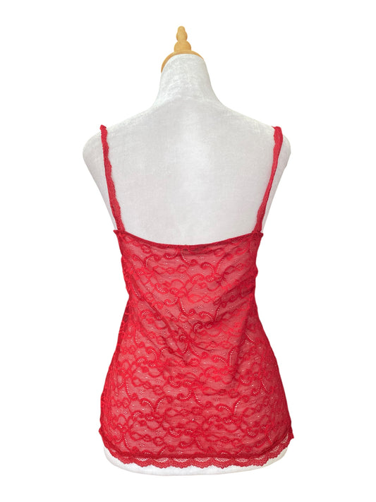 Red lace lingerie top ❤️