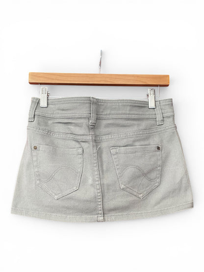 Ultra mini grey y2k skirt