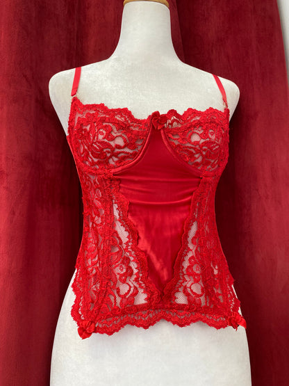 Rouge Royale Satin bodice