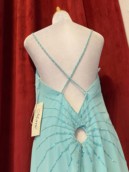 Light blue sequin gown 🩵