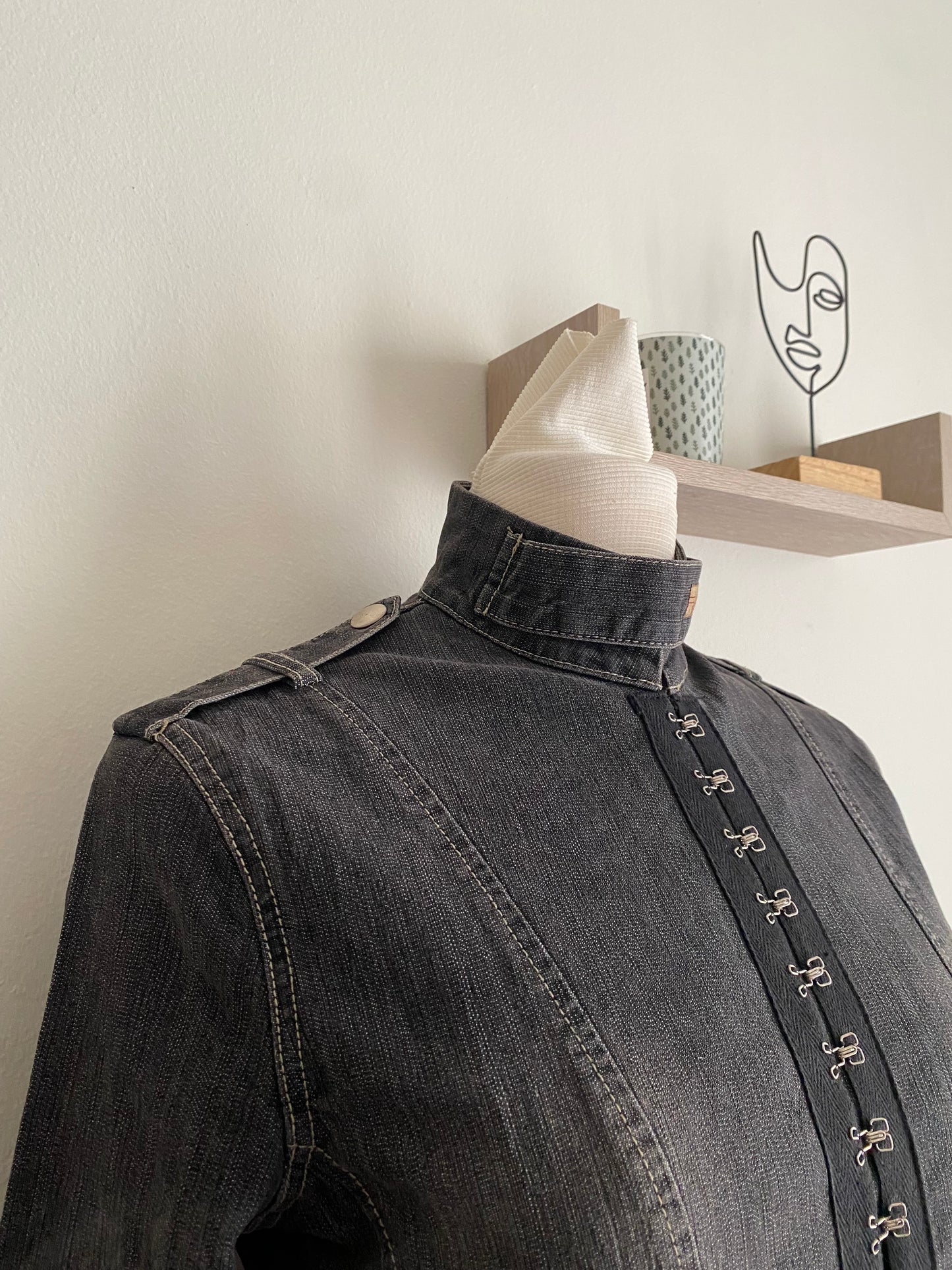 Richmond corset Jean  jacket