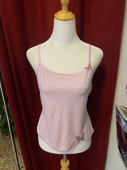 Pink butterfly cami top🦋