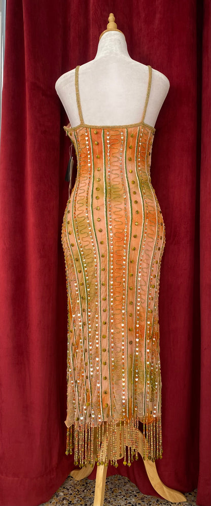 Golden Eden Embellished gown