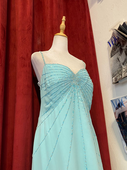 Light blue sequin gown 🩵