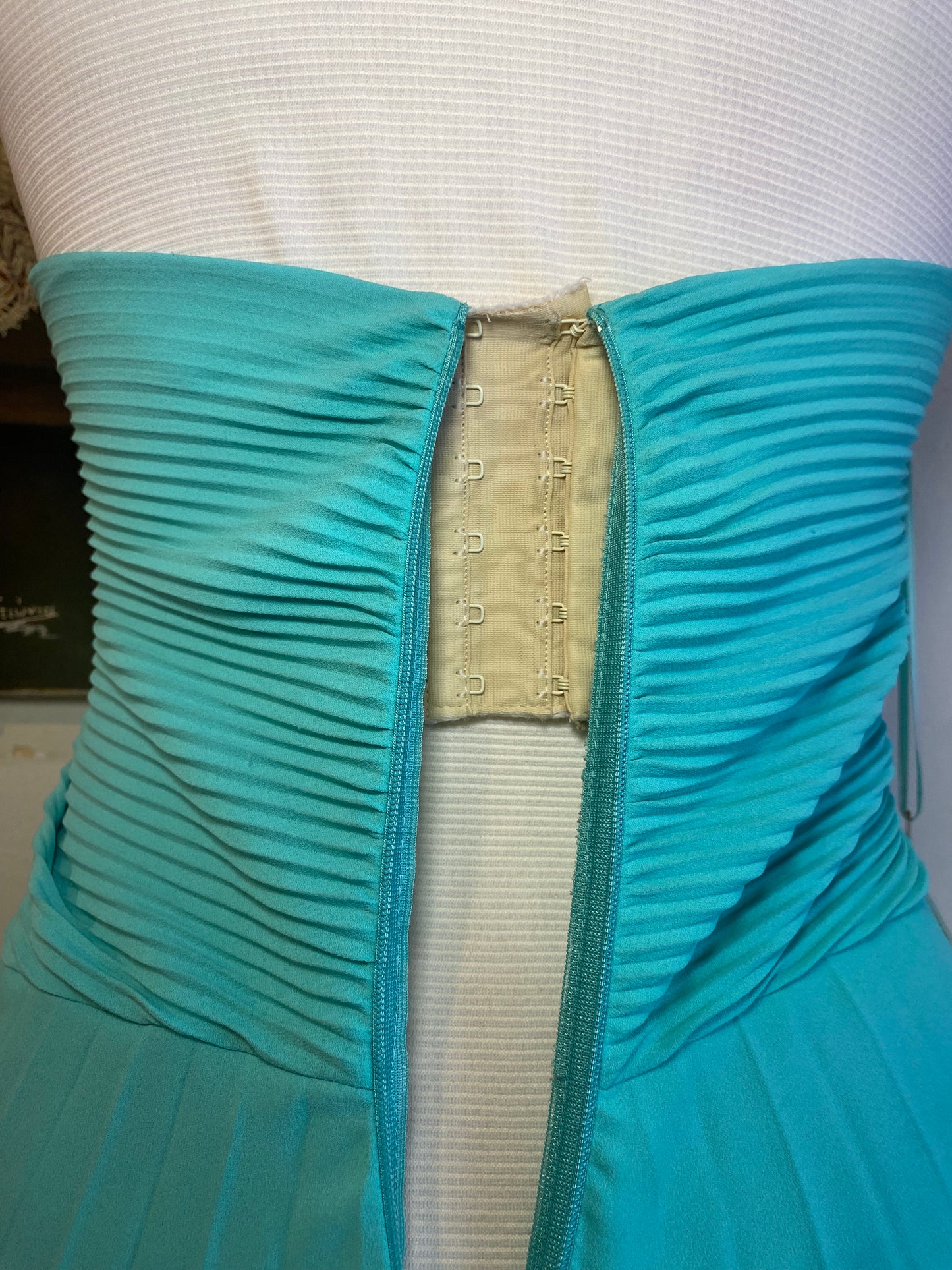 Haute couture jumpsuit brand new with corseted top