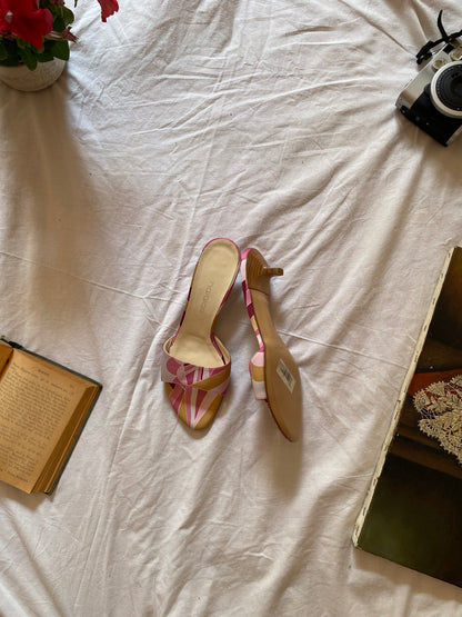 Brand new multicolour mules