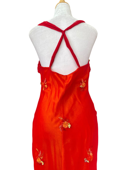 K derhy 100% silk sunset gown 🌅