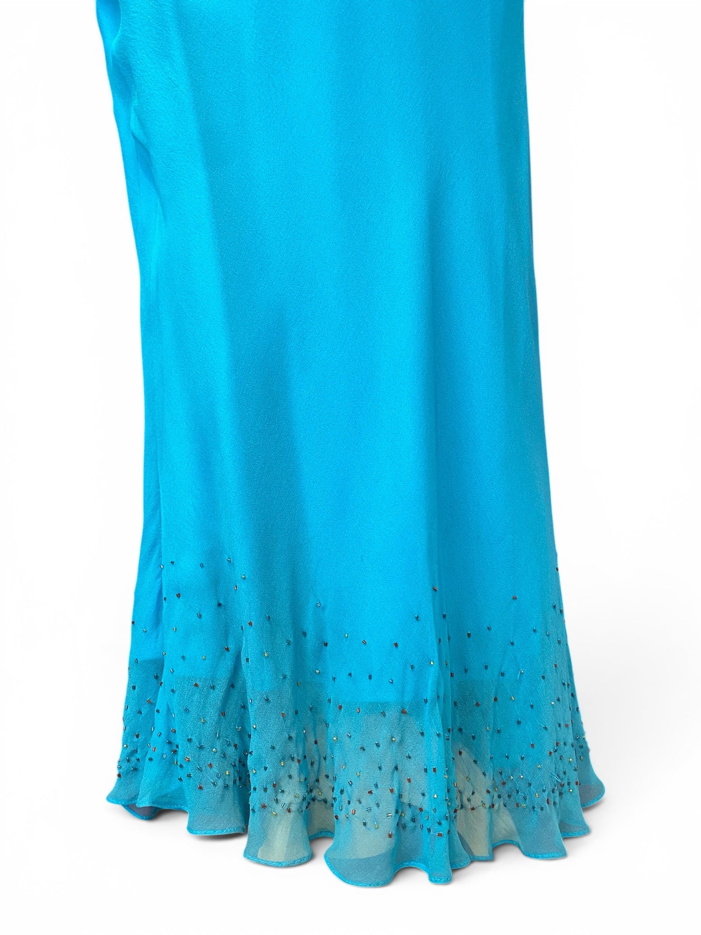 Baby blue maxi sequin gown 🦋