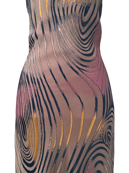 The “ Ophelia “ dress in brown