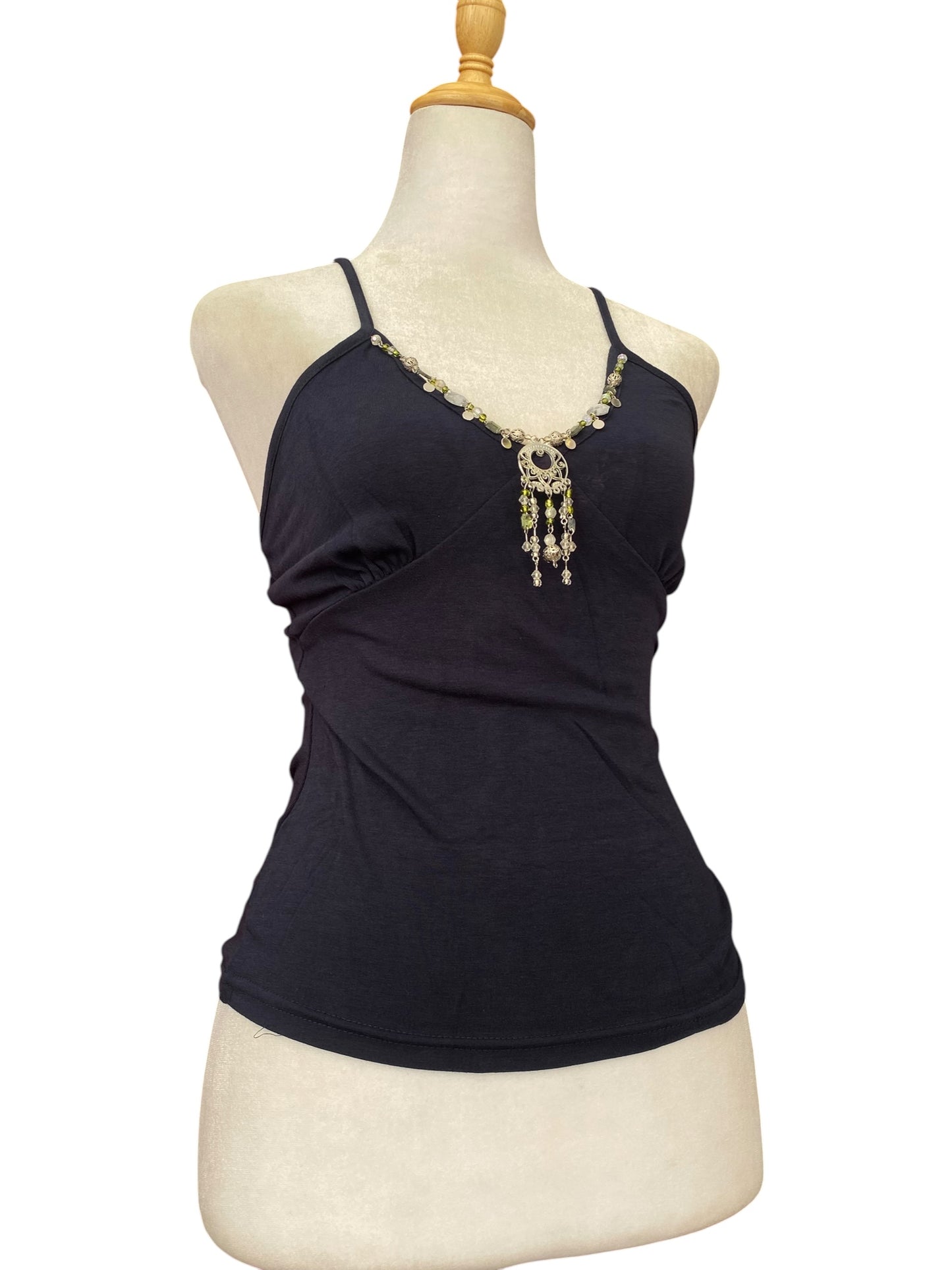 Dark blue y2k top